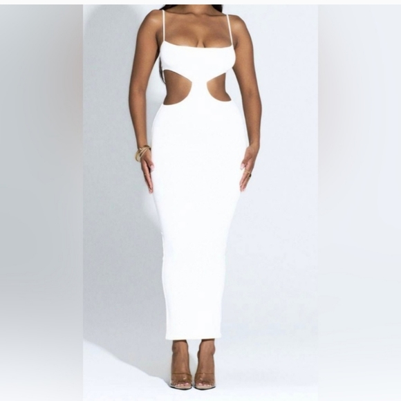 Side cut out maxi dress - Picture 2 of 2